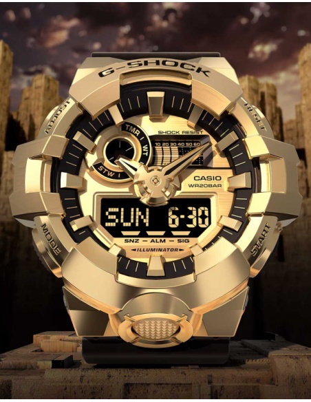 Ceas bărbătesc Casio G-Shock Classic GM-700G-9AER