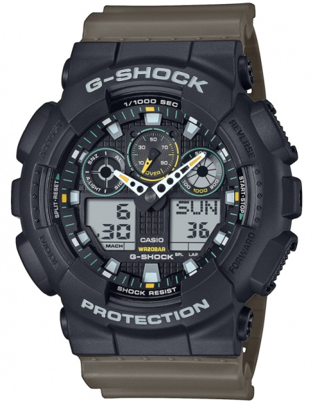 Ceas bărbătesc Casio G-Shock Classic GA-100TU-1A3ER